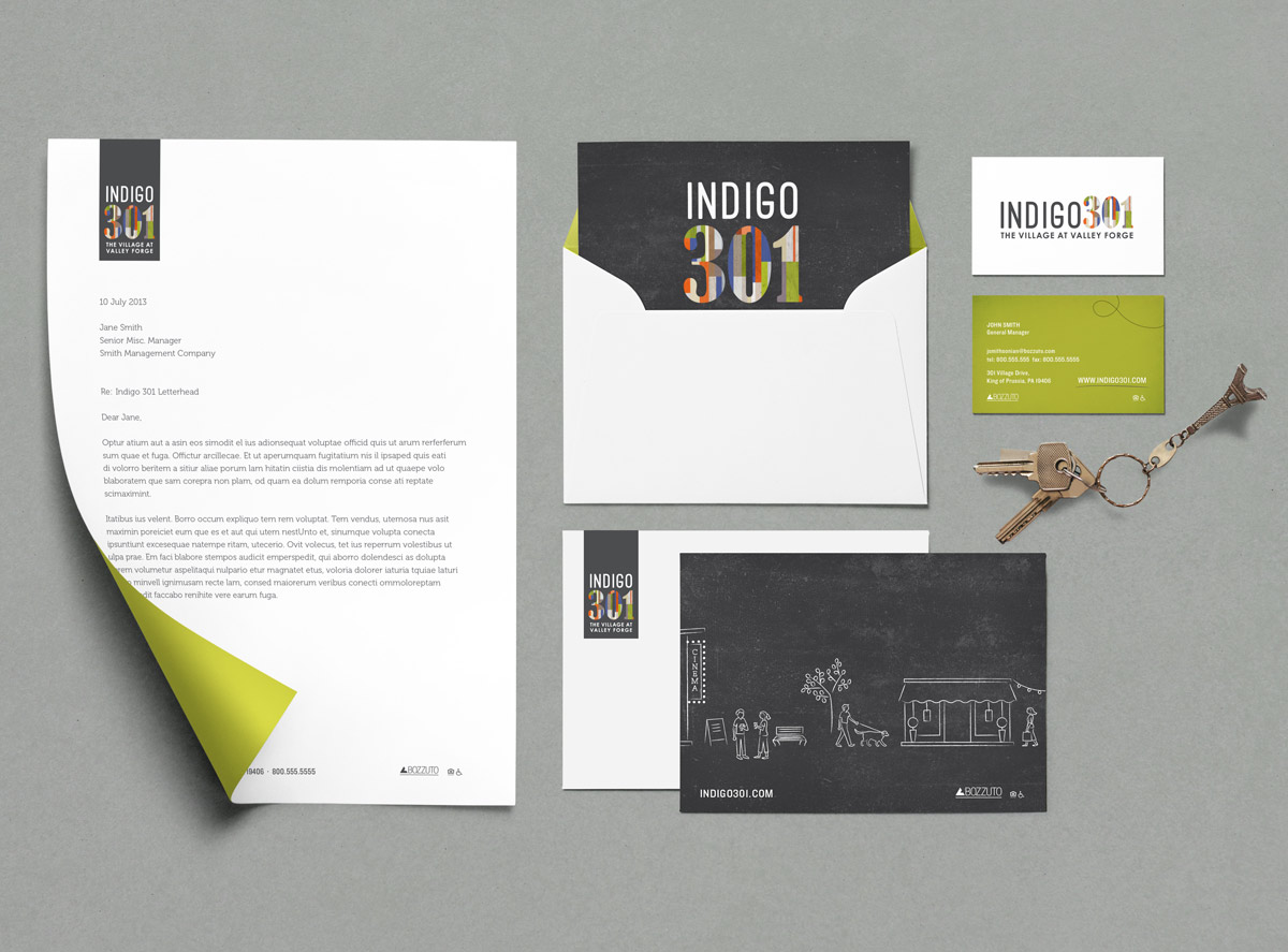 Indigo301 Stationery